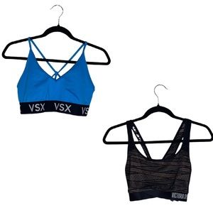 Lot of 2 Victoria Secret Sports / Exercise Bras